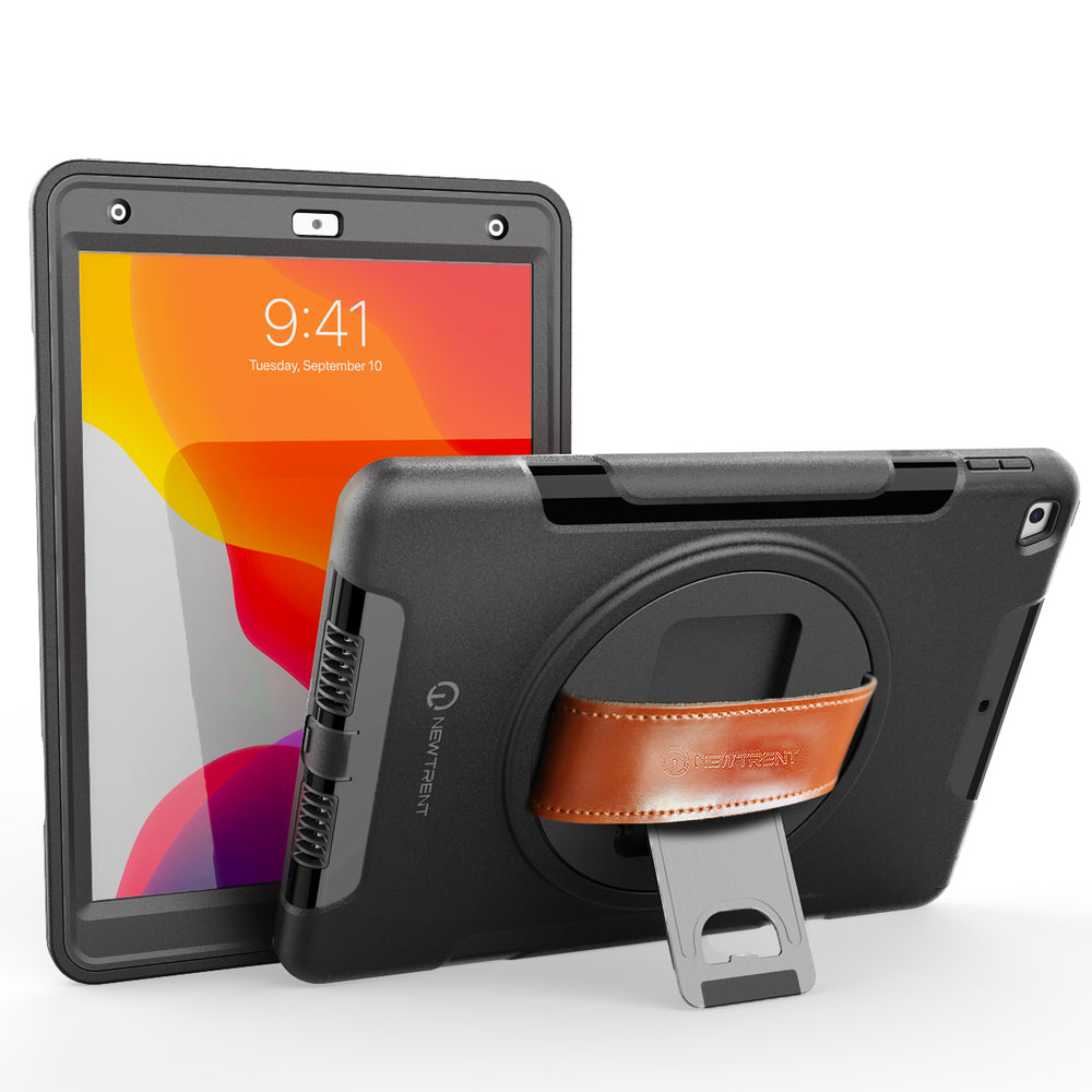 NewTrent Grabbit - iPad 9th/8th/7th Gen (10.2") Rugged Kickstand Case